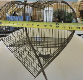 Heart Shape Bird Cage 66" tall #47 VV MTS|96101