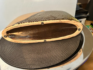 Vase Bottle Metallic Glazed MTS|132019