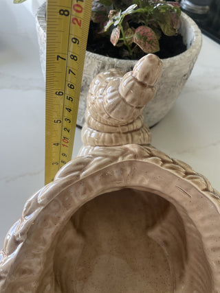 Vtg.Ceramic Cornucopia Horn-RSV