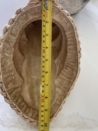 Vtg.Ceramic Cornucopia Horn-RSV