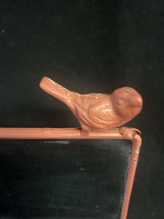 Metal small bird chalkboard RCD|72651