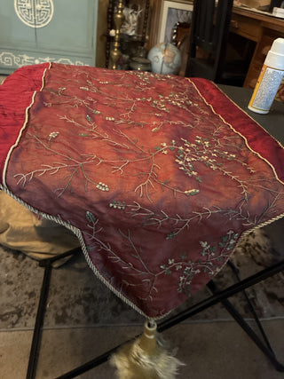 100” X 18” table Runner vintage
