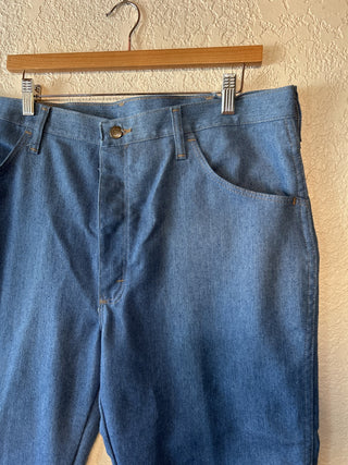 12F Vintage Wrangler 38x29 Dress Jeans MTS|77053