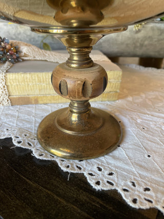 Brass Pedestal Dish -RDC|77651