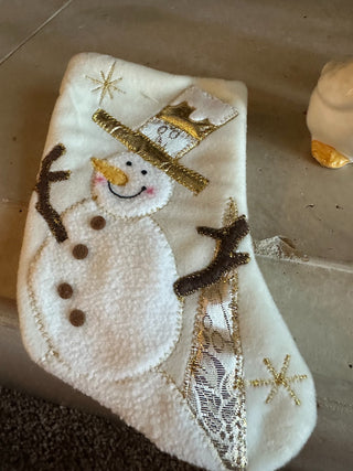 Small (7") Christmas gift Stocking RCD|79047