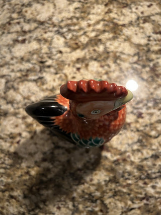 Antique Asian Rooster Figurine  MTS
