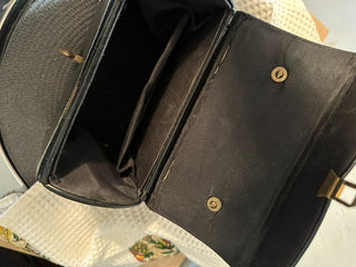 Handbag Vintage Black-Brass 1940's MTS|77724