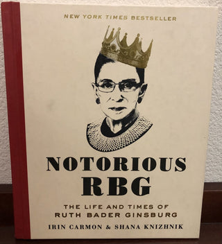 Notorious RBG Hardcover Book MTS
