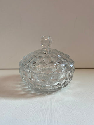 Glass candy dish with lid RSV|54214
