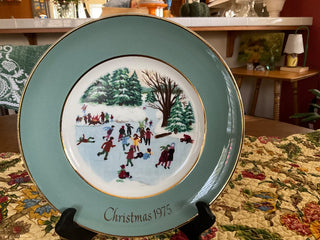 Avon Christmas plate 1975 MTS|137382