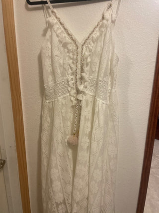 White Lace Summer Dress-RSV
