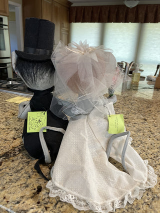 Anna Lee Mice Bride and Groom Set of 2 RSV|67851