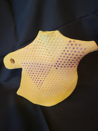 6" Tall Yellow Studio Pottery Hanging Teapot Vase RCD|61243