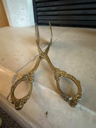 Antique Brass Jewellery Maker's embossing tool RCD