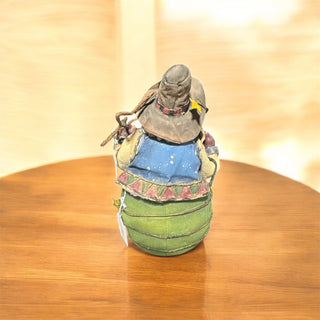 Santa Clause Christmas Country Rustic Western Door Stopper 8" #47 VV MTS|133935