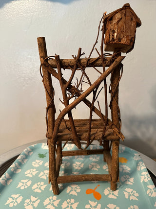 Chair Willow Birdhouse MTS|115055