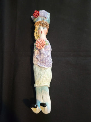 Ceramic Woman Wall Hook - Ellen Williams by Ganz RCD|99367
