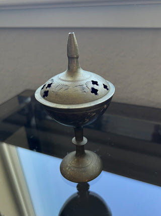 Small brass incense burner|70045