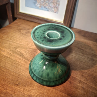 Vtg Gail PIttman Glazed Pottery Candle Holder RCD|120336