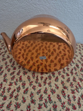 1950s Tyee Solid Copper Tea Kettle and Lid, RCD|105160