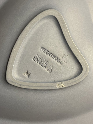 4.5" Vtg Blue Wedgewood Jasperware Heart Dish, Each--SP RCD