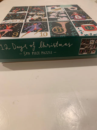 12 Days of Christmas puzzle 500 pc  MTS|141416