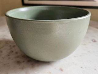 VTG Retroneu Garcia Leaf Green Stoneware Bowl (BRI) - MTS|114253