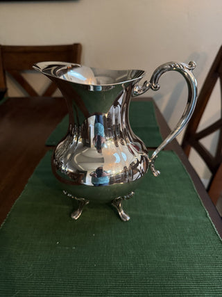 Vtg Sheridan Silver plate Pitcher-KL RCD