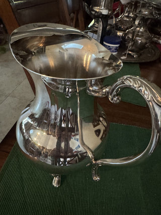 Vtg Sheridan Silver plate Pitcher-KL RCD