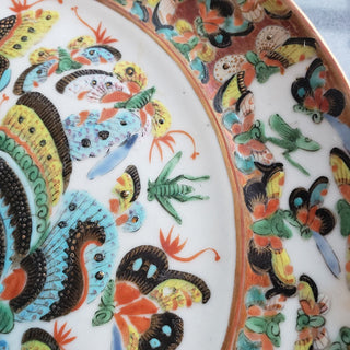 Antique "1,000 Butterflies" Plate RSV