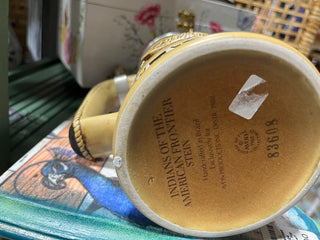 AVON Indians Of The American Frontier Lidded Stein RSV|72472