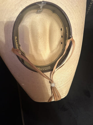 Vintage Sahuayo La Providencia Straw Western hat Made in Mexico Size 30 #47 VV MTS