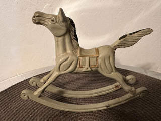 Cast Iron Rocking Horse 1950's MTS|62235