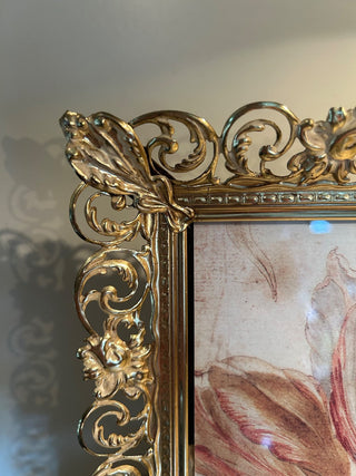 Decorative Gold Frame, 8x10”    MTS
