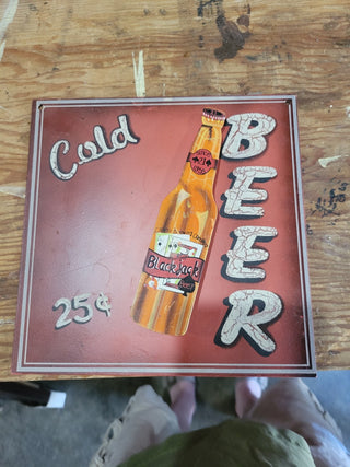 Cold beer sign|68087