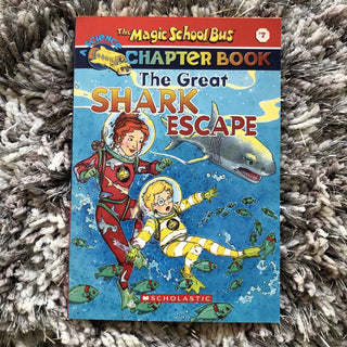 Magic School Bus Great Shark Escape Book MTS
