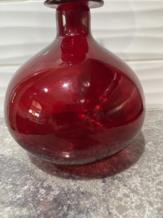MCM Style Ruby Red Decanter RSV|66479