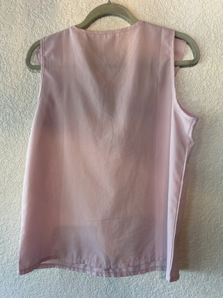 12F Lilac Ruffled Tank Size L RSV|64699