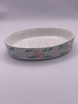 Hand painted soap dish 0SW RSV|51698