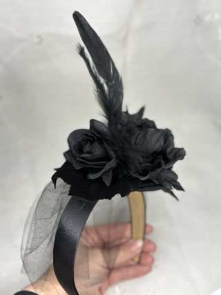 Hand Beaded Spider Fascinator RSV|107976