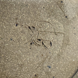 Dark Blue Studio Pottery Serving Bowl MTS|120783