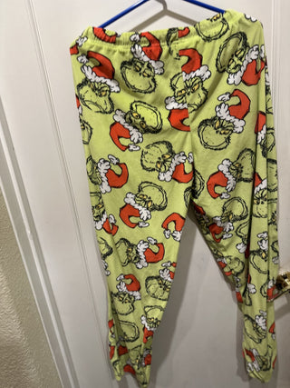Dr. Seuss The Grinch Who Stole Christmas Sleep Pants size XL #63 VV MTS|135852