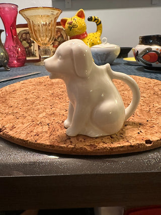 Puppy Creamer White|47005