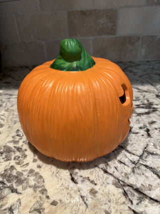 Ceramic Jack-O-Lantern Luminary RCD|116394