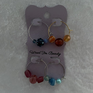 Set of 4 wine glass markers RSV