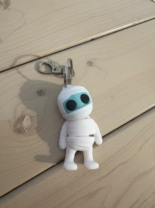 Wiggly Mummy Keychain RV
