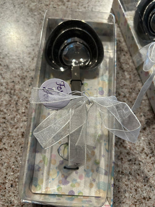 Heart shaped measuring spoons ￼