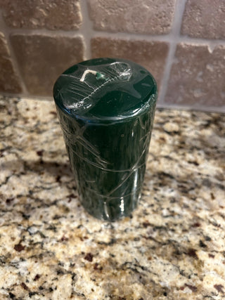 Green Pillar Candle   MTS|125038