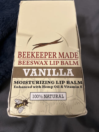 12F Vanilla Beeswax Lip Balm RSV