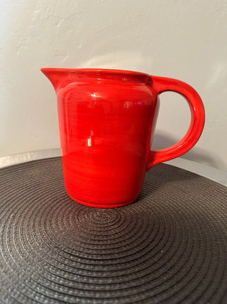 Pitcher Red 6" Blue Sky Ceramic MTS|73121